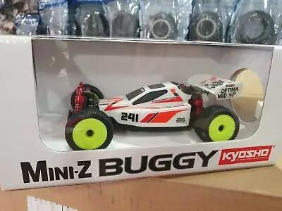 Kyosho MINI-Z Buggy Readyset TURBO OPTIMA Mid Special White 32092W • $363.34