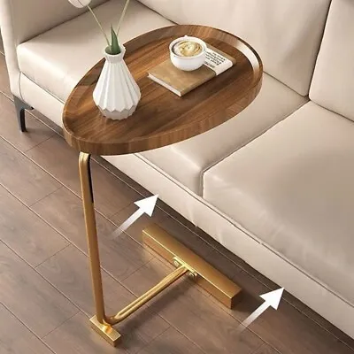 Coffee Side Table Sofa Couch Room Bed Shaped Stand Metal Steel Frame Bed • $59.99