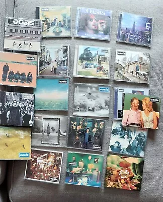 Oasis X13 Cd Singles And 8 Album Bundle • £20