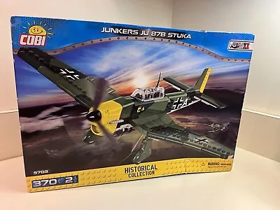 New Old Stock - COBI Junkers JU 87B Stuka WW2 Fighter Plane SET#5705 370 Pieces • $220.14