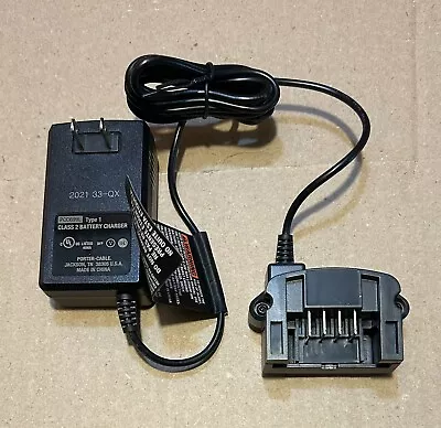 PORTER-CABLE PCC699L 20V Max Lithium-Ion Battery Charger - Black • $18.99