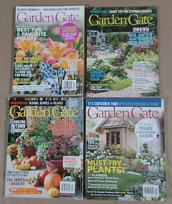 Garden Gate Magazines Lot Of 4 Flowers Gardens Containers Plants • $15