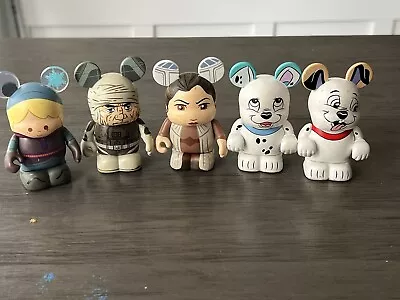 DISNEY Vinylmation Figure Lot Of 5 Star Wars 101 Dalmatian Frozen • $20