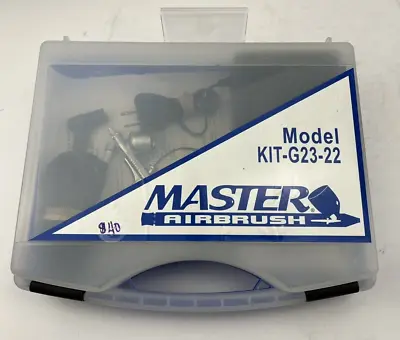 Master Airbrush Kit Model G23-22 With Americolor  Food Color 4 Pack And 12 Pack • $49.99