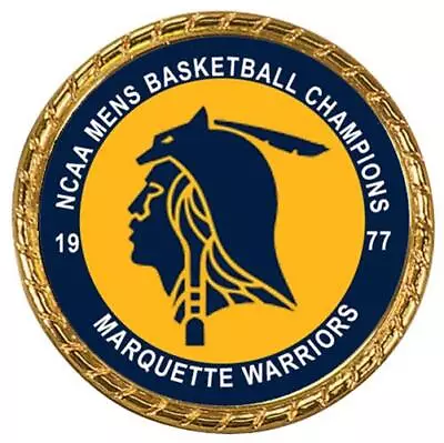 Tribute Coin Marquette Warriors 1977 NCAA Mens Basketball Championship • $14