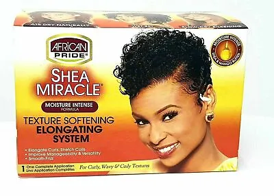 £7.69 • Buy African Pride Shea Butter Miracle Texture Softening Elongating System
