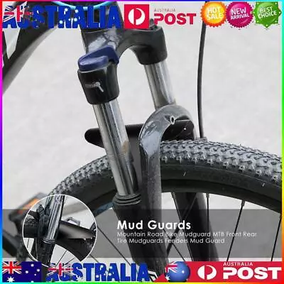 Mountain Road Bike Mudguard MTB Front Rear Tire Mudguards Fenders Mud Guard • $8.59