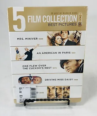 5 Film Collection Best Pictures Mrs Miniver American Paris Cuckoos Nest SEALED • $6.59