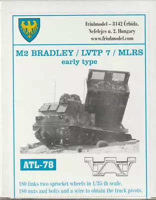 Friulmodel 1/35 US M2 Bradley / LVTP 7 / MLRS Early Type ATL-78 • $39.99