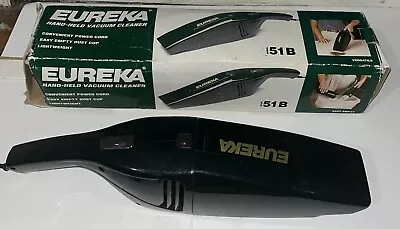 Vtg.  Corded Eureka Green Hand Held Vacuum For Car Stairs Model 51B 1997 Tested • $29.95