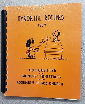Jamestown North Dakota Assembly Of God - Favorite Recipes - 1977 Cookbook • $14.99