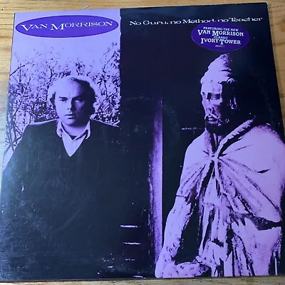 RARE CLASSIC LP VINYL PROMO ALBUM: Van Morrison No Guru Method Teacher (FB) • $49.99