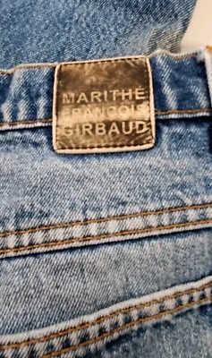 VINTAGE Sz 36 Marithe Francois Girbaud Jeans DISTRESSED Baggy Skater Y2K Hip Hop • $69.99