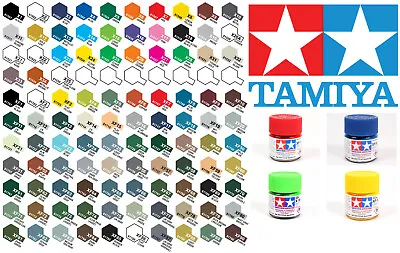 Tamiya Acrylic Paints 10ml X + XF Full Range Model Paint Pots Jars Revell Airfix • £3.95