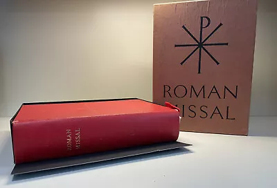 ROMAN MISSAL 1964 Missale Romanum Catholic Mass Latin/English • $250