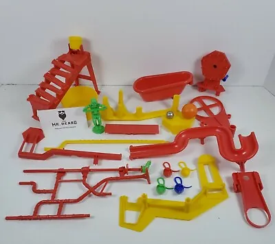 Vintage Mouse Trap Game Original Plastic Pieces Parts Red/Yellow (1963 Ideal) • $39.99