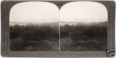 Keystone Stereoview The Blue Ridge Mountains NC From 1910’s Education Set # 102 • $2.99