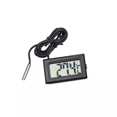 Mini LCD Black Car Digital Thermometer Hygrometer Temperature Sensor Meter Gauge • $3.55