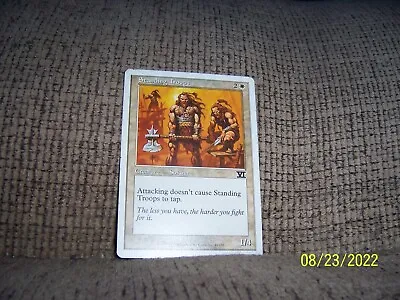 MTG STANDING TROOPS 6th EDITION # 44/350 DAREN BADER L-P WIZARDS OF THE COAST • $3.58