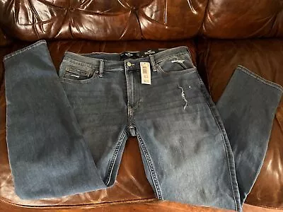 Hollister Men’s Jeans - 36x32 - Lightly Distressed On Left Pocket - Skinny • $30