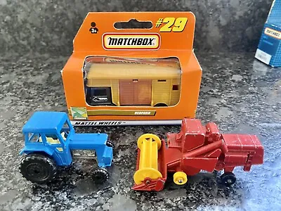 £6 • Buy Matchbox Bedford Horse Lorry Claas Combine Harvester Ford Tractor Vintage Farm