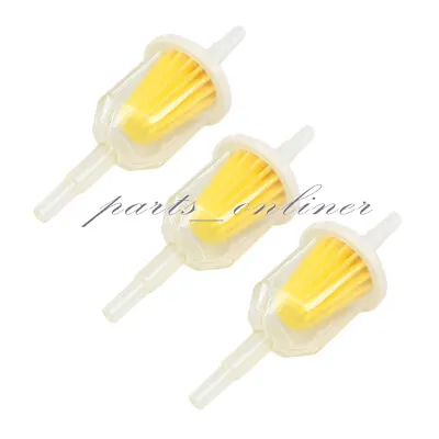 3x For Polaris ATV Motorcycle Clear Inline Magnetic Fuel Filter 1/4 6mm 500 750 • $8.35