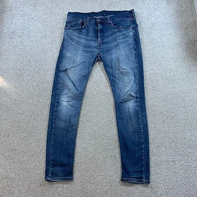 £17.99 • Buy LEVI'S 519 Jeans Mens (34 Inch Waist) (30 Inch Leg) Slim Fit Blue Skinny