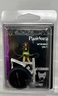 Malifaux Metal Miniature Blister Neverborn Pandora ALT WYR4042 • $19.99