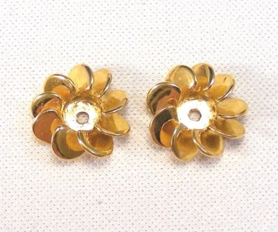 $325 • Buy Earring Jackets Enhancers Attachments PROPELLER Shape 14k Yellow Or White Gold
