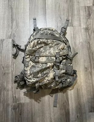 US MILITARY 3 DAY ASSAULT PACK Heavy Duty MOLLE ACU BACKPACK NO STIFFENER VGC • $24.99