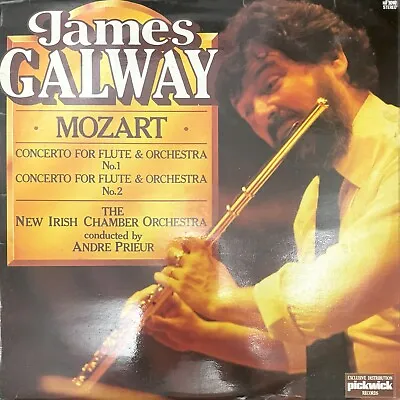 Vinyl  Records - James Galway Mozart The New Irish Chamber Orchestra • £14.99