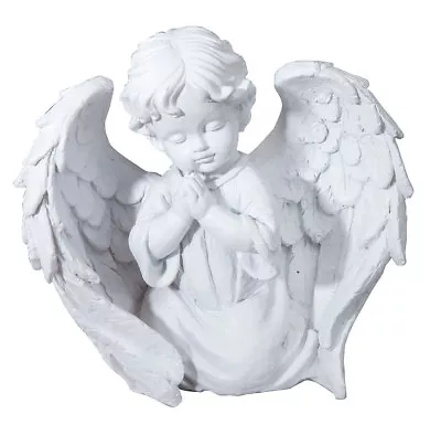 $16.18 • Buy Praying Cherub Angel, Resin Garden Memorial Statue Figurine, Made Of 100% Resin,