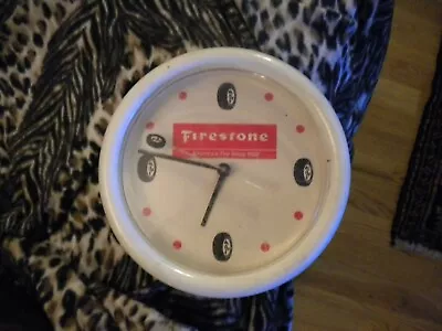 Vintage Custom Firestone  Clock Tire Goes Around • $165