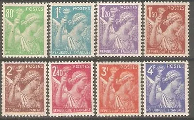 France - 1944 Iris Sg861/8 MNH ( Set Of 8 ) • $2.08