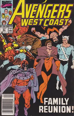 $2.98 • Buy Avengers West Coast #57 (Newsstand) VG; Marvel | Low Grade - Scarlet Witch - We