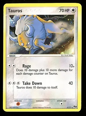 Tauros 5/17 Holo Rare - POP Series 2 - Pokemon Card • $3.99