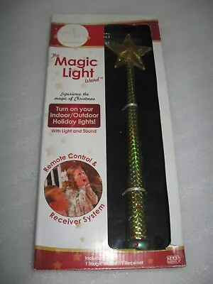 New Magic Light Gold Wand Christmas Remote Control Light Christmas Grandmas  • $79.99