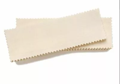 Large Natural Muslin Cloth Epilating Strips - 100 Pack   9 X3  • $8.99