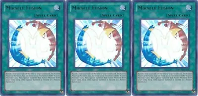 Miracle Fusion X 3 RYMP-EN021  ULTRA HOLO Yugioh • $27.95