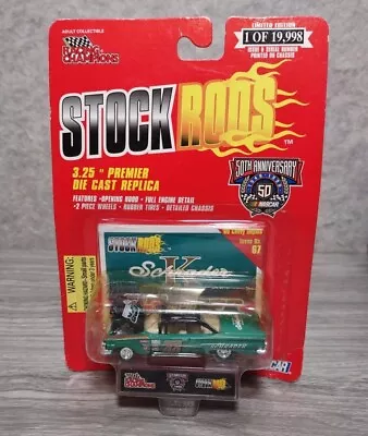 VINTAGE 1998 Stock Rods 1960 Chevy Impala #33 Kenny Schrader Issue 67 NASCAR  • $9.95