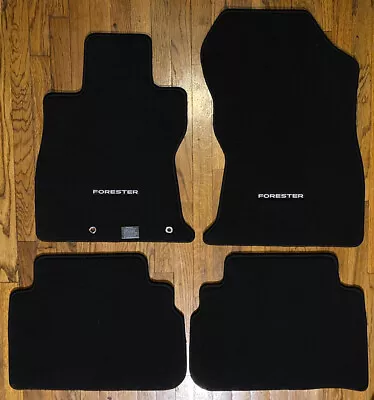 Subaru Forester 2019 - 2024 Floor Mats Genuine OEM J501SSJ000 NEW W/ Grommets • $39.99