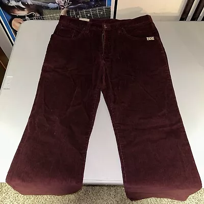 Matix MJ Cord White Label Sales Sample Size 34 Pants Maroon • $50