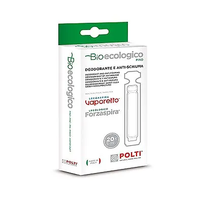 £17.46 • Buy Polti 20x Anti-Foam Deodorant Vaporetto Lecoaspira Lecological Ecological PINE