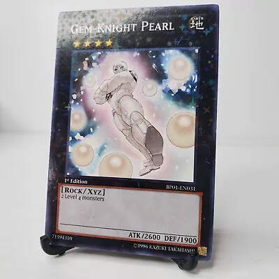 Yugioh TCG Gem-Knight Pearl BP01-EN031 Starfoil Rare 1st Edition XYZ Card • $1.51