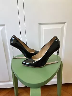 Maison Martin Margiela Re-edition H&M Patent Leather Plexi Heels Shoes Pumps 39 • $51.37