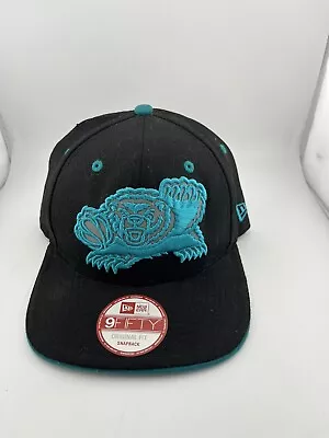 New Era Hat Vancouver Grizzlies Snapback Classics Black Wool Blend • $14.95