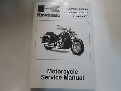 2006 Kawasaki Vulcan 900 Classic LT VN900 Service Shop Repair Manual New 2006 • $139.99