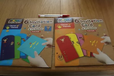 £2 • Buy Avenir Craft Make Your Own Invitation Cards Stickers Childrens Activity NEW Girl