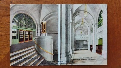 $2 • Buy Vintage PC Terminal, Chicago And Northwestern Railway, Chicago