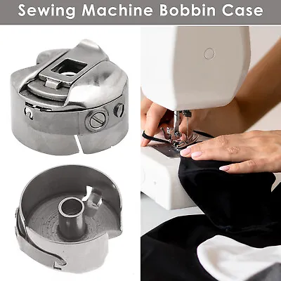 Bobbin Case Holder Sewing Machine Stainless Steel For Brother Juki Janome Silver • £3.09